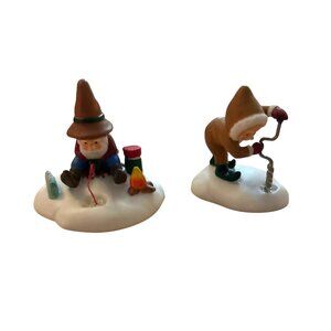 Department 56 North‎ Pole Accessory  "This Looks Like A Good Spot" -  Vintage